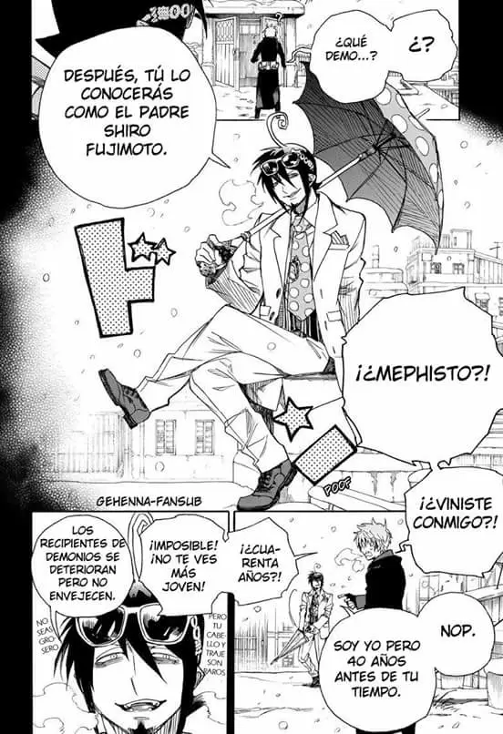 Ao no Exorcist capítulo 100, página 7