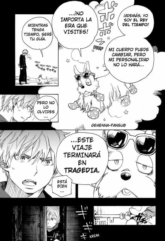 Ao no Exorcist capítulo 100, página 8