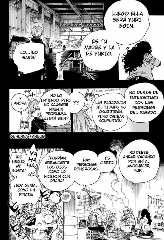 Ao no Exorcist capítulo 100, página 11