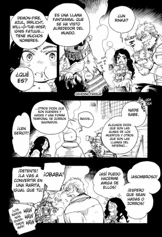 Ao no Exorcist capítulo 100, página 13
