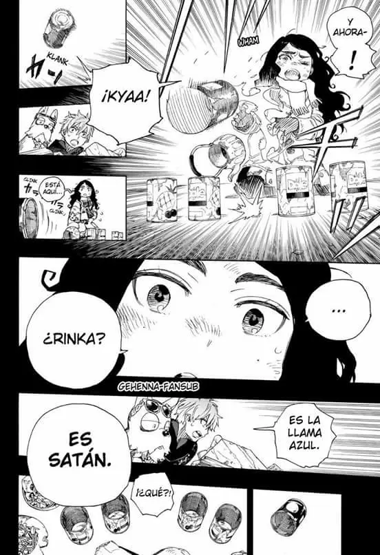 Ao no Exorcist capítulo 100, página 17