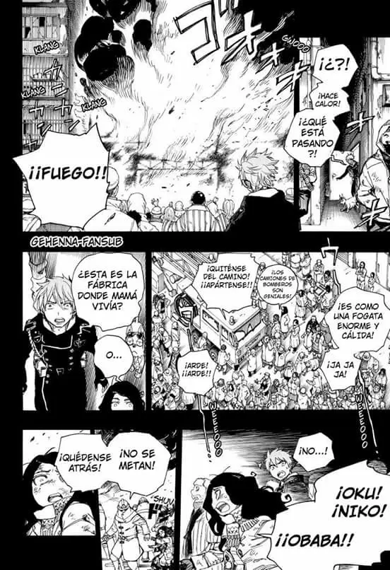 Ao no Exorcist capítulo 100, página 21