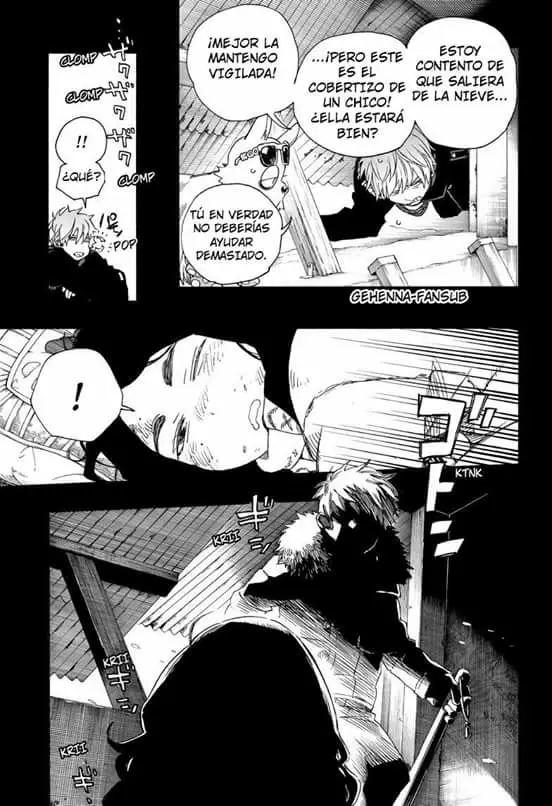 Ao no Exorcist capítulo 100, página 26