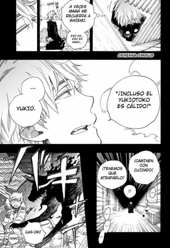 Ao no Exorcist capítulo 100, página 34
