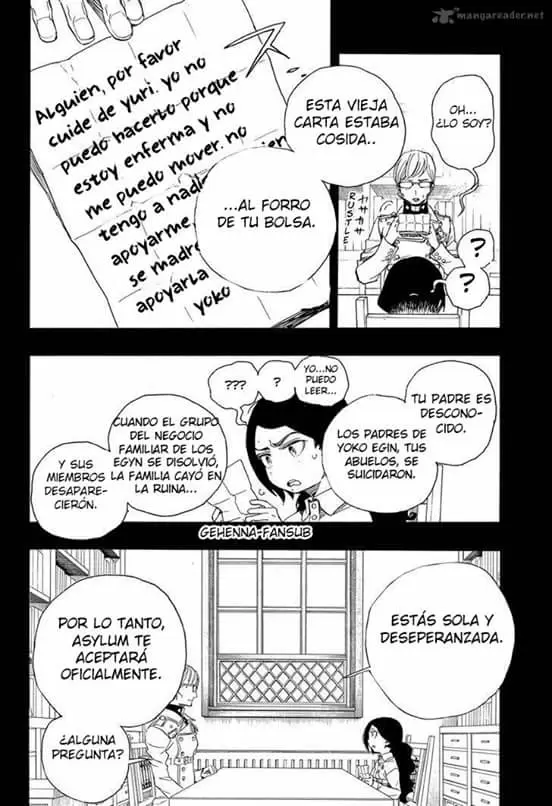 Ao no Exorcist capítulo 101, página 10