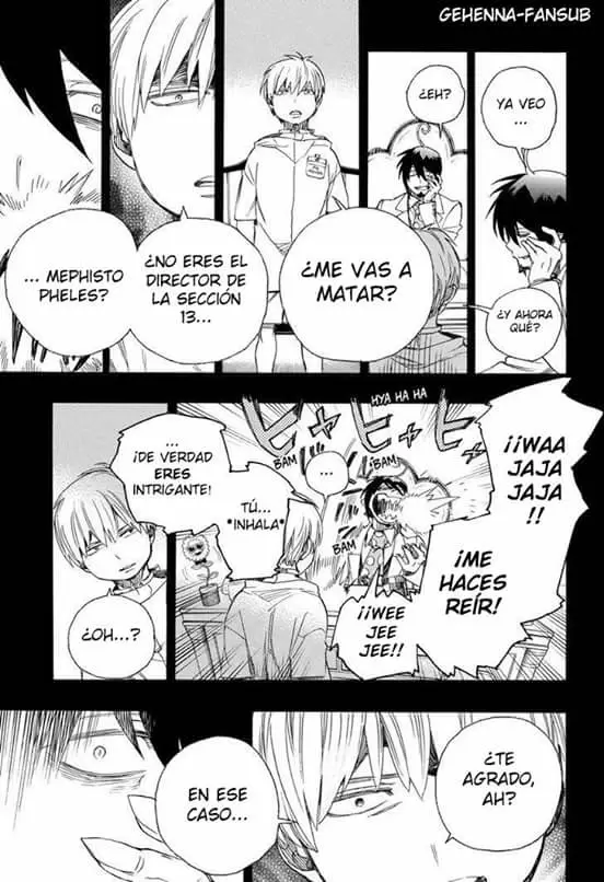 Ao no Exorcist capítulo 101, página 20