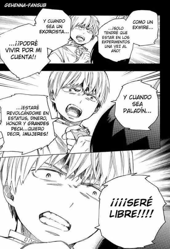 Ao no Exorcist capítulo 101, página 22