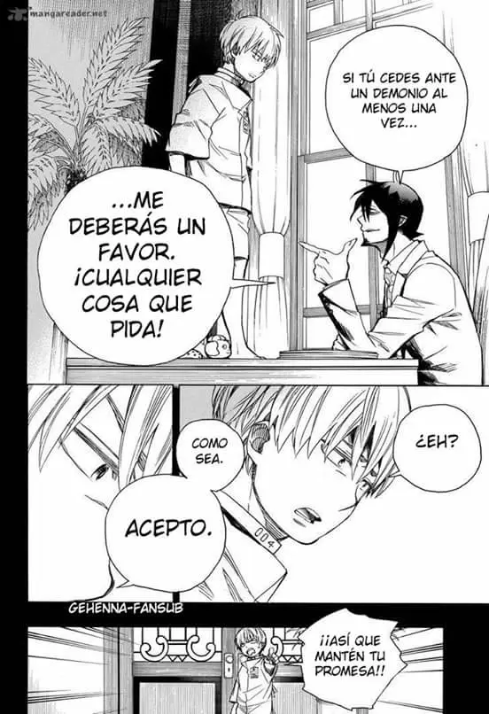 Ao no Exorcist capítulo 101, página 27