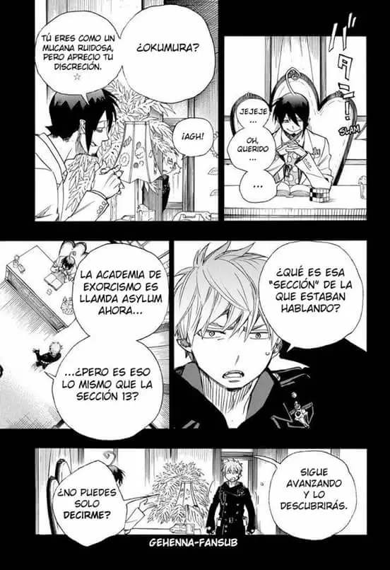 Ao no Exorcist capítulo 101, página 28