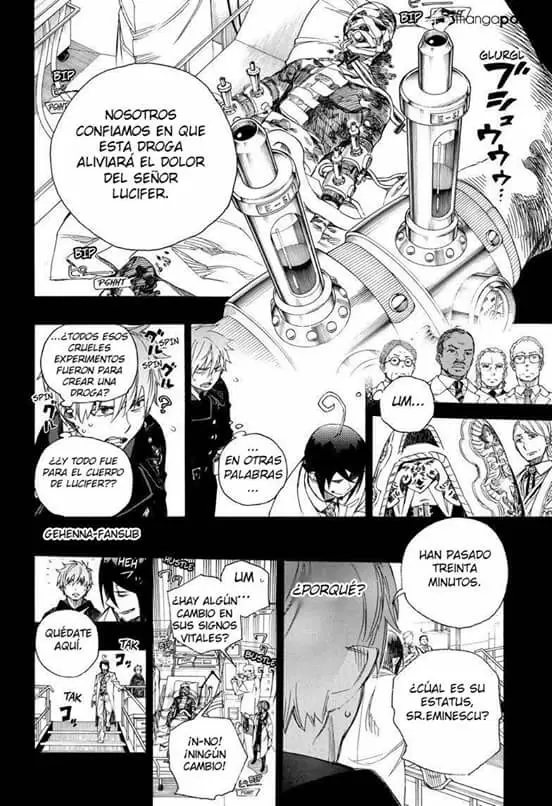 Ao no Exorcist capítulo 102, página 9