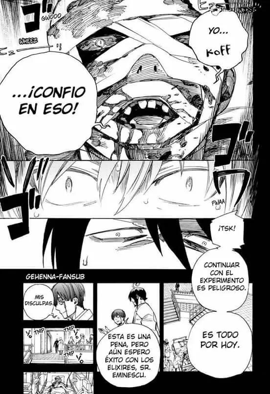 Ao no Exorcist capítulo 102, página 12