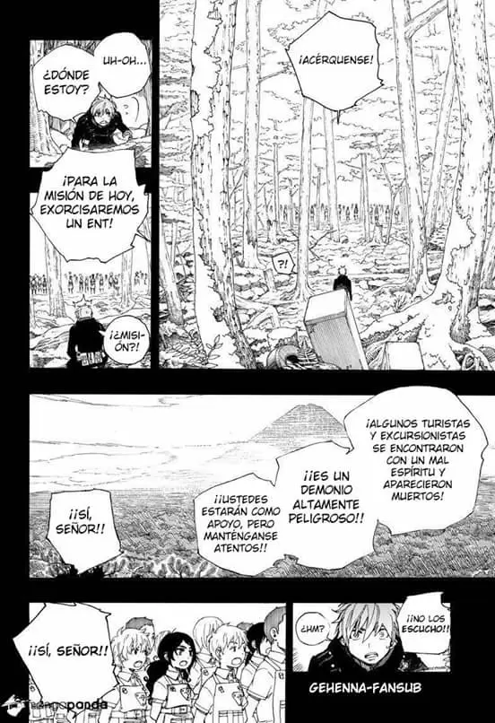 Ao no Exorcist capítulo 102, página 21