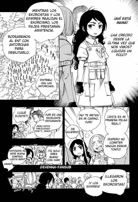 Ao no Exorcist capítulo 102, página 22