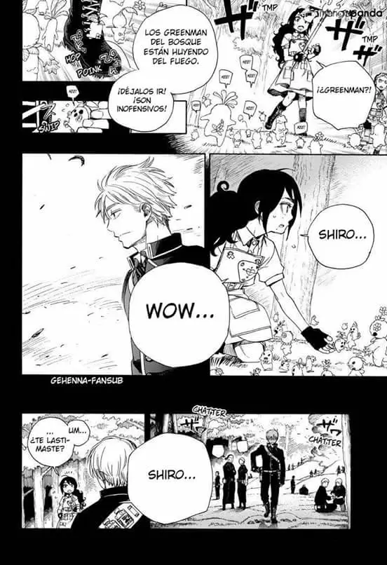 Ao no Exorcist capítulo 102, página 33