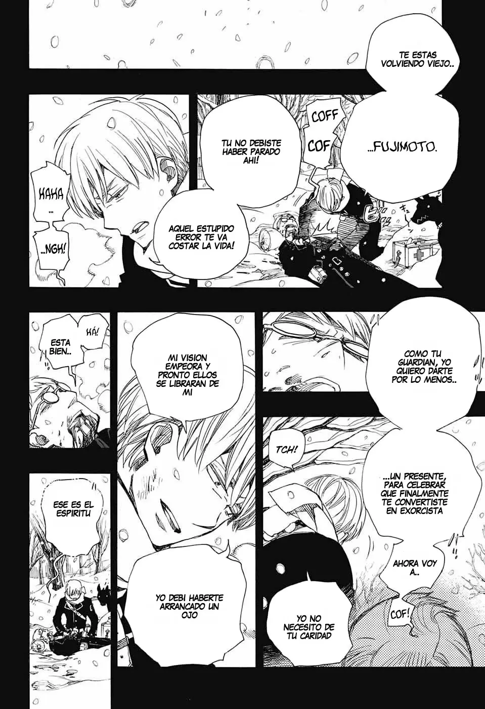 Ao no Exorcist capítulo 103, página 4