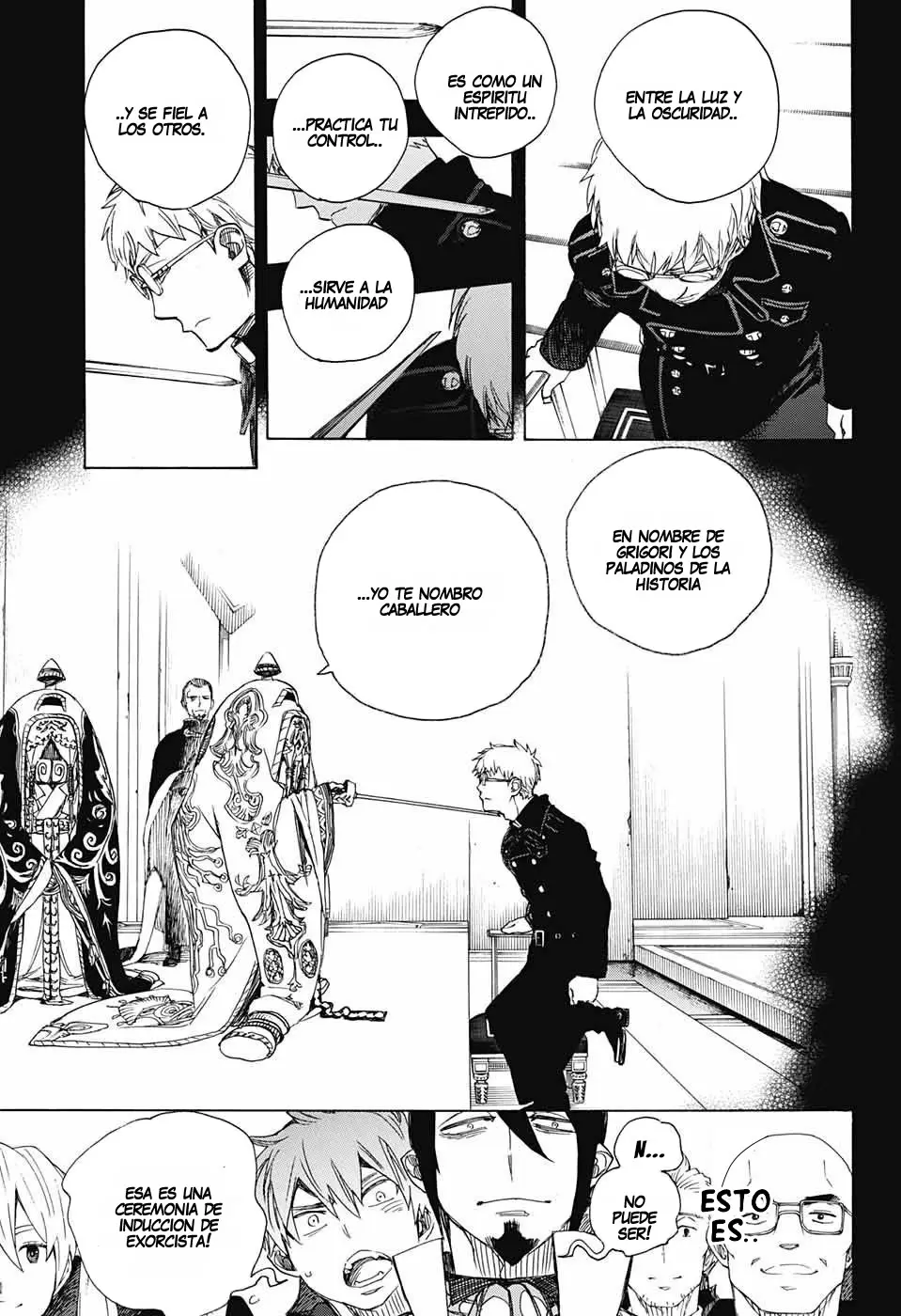 Ao no Exorcist capítulo 103, página 7