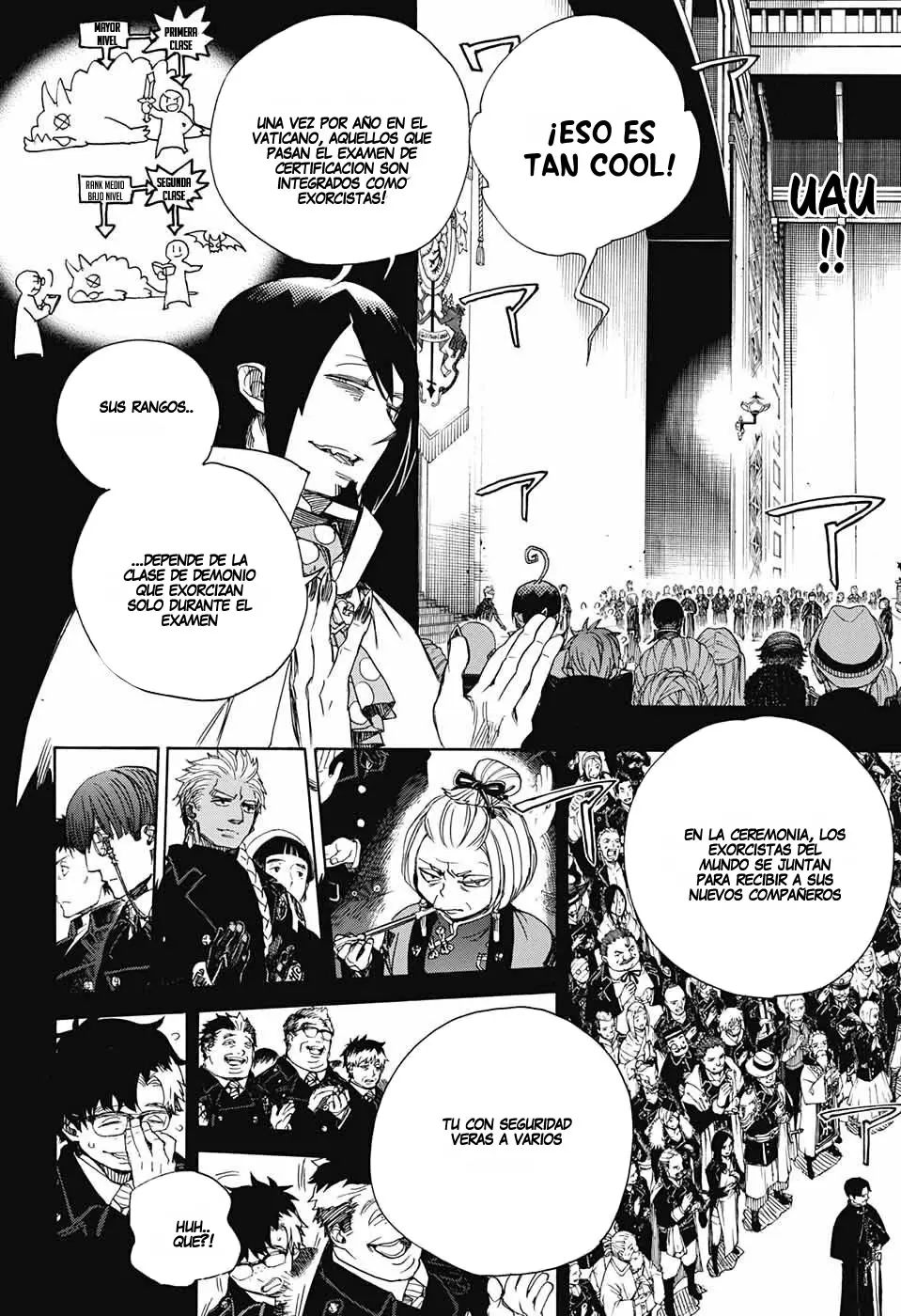 Ao no Exorcist capítulo 103, página 8