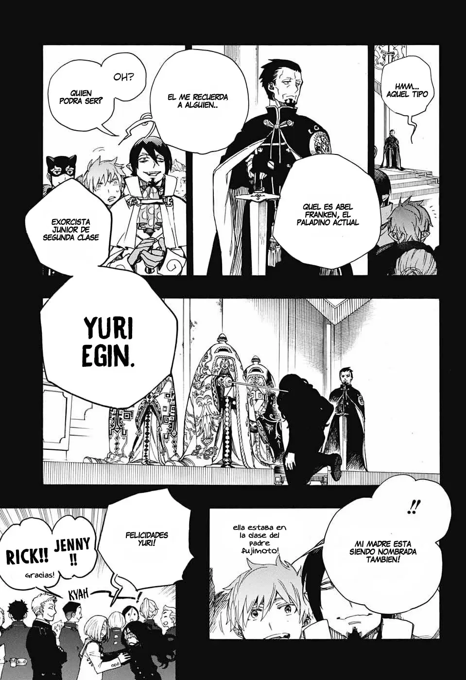 Ao no Exorcist capítulo 103, página 9