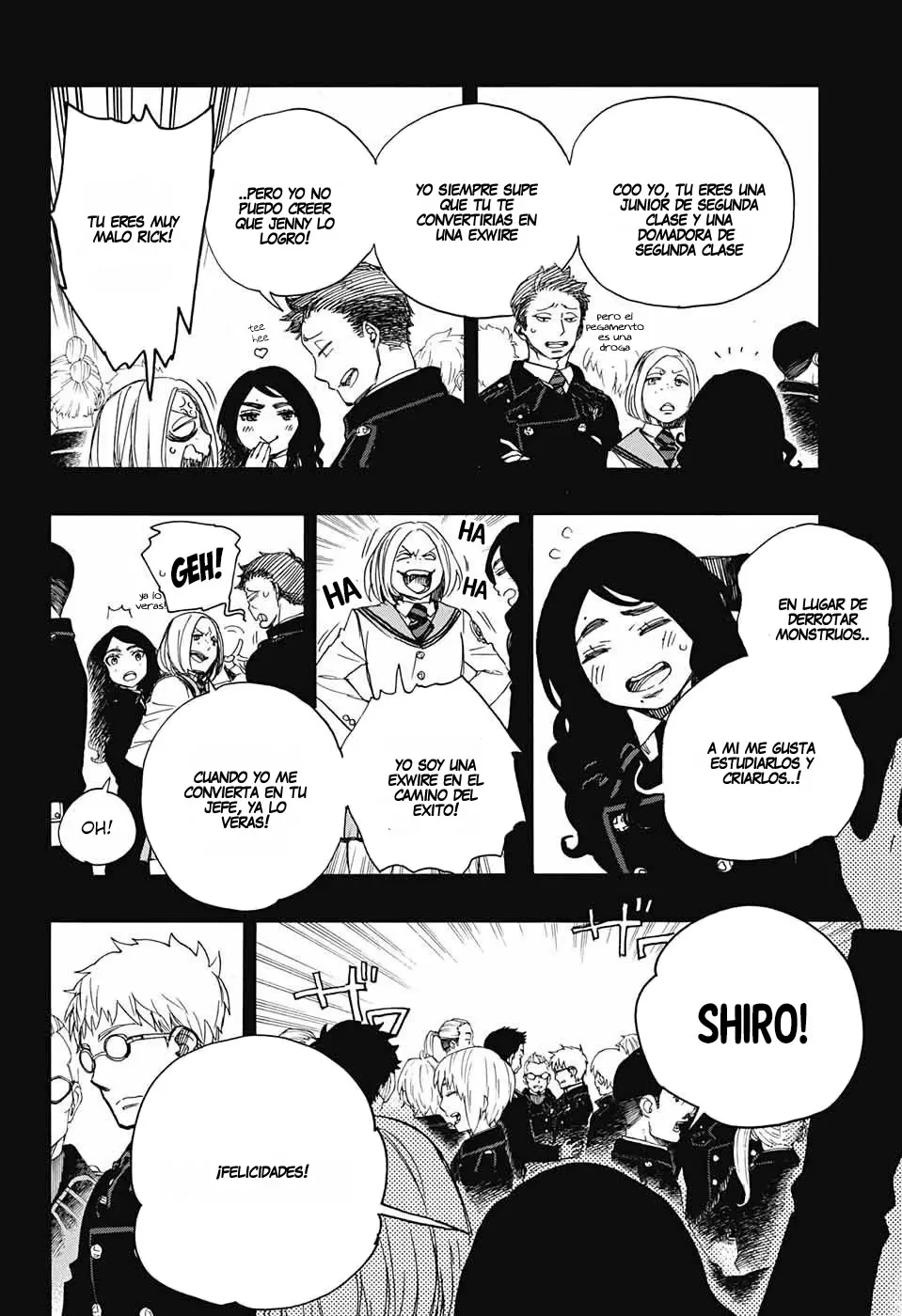Ao no Exorcist capítulo 103, página 10