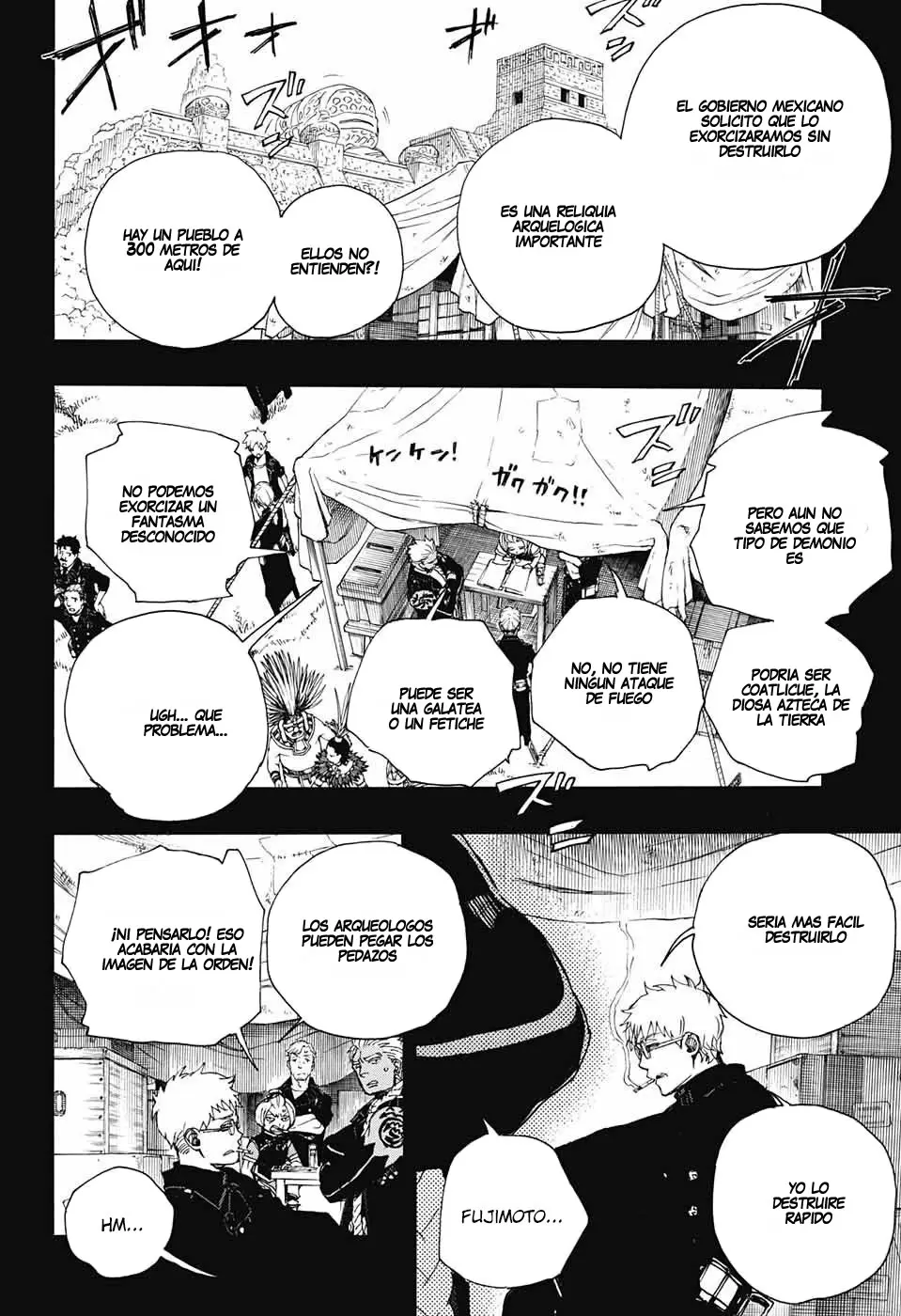 Ao no Exorcist capítulo 103, página 16
