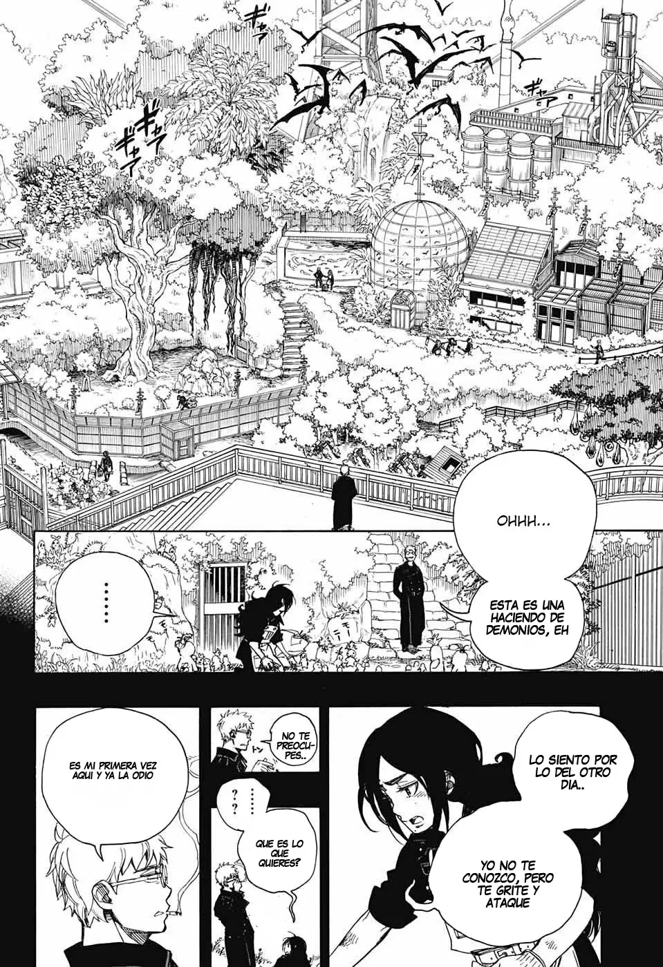 Ao no Exorcist capítulo 103, página 28