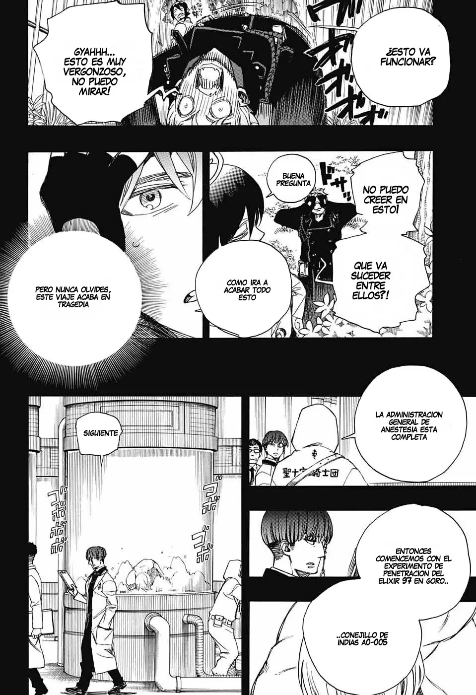 Ao no Exorcist capítulo 103, página 36