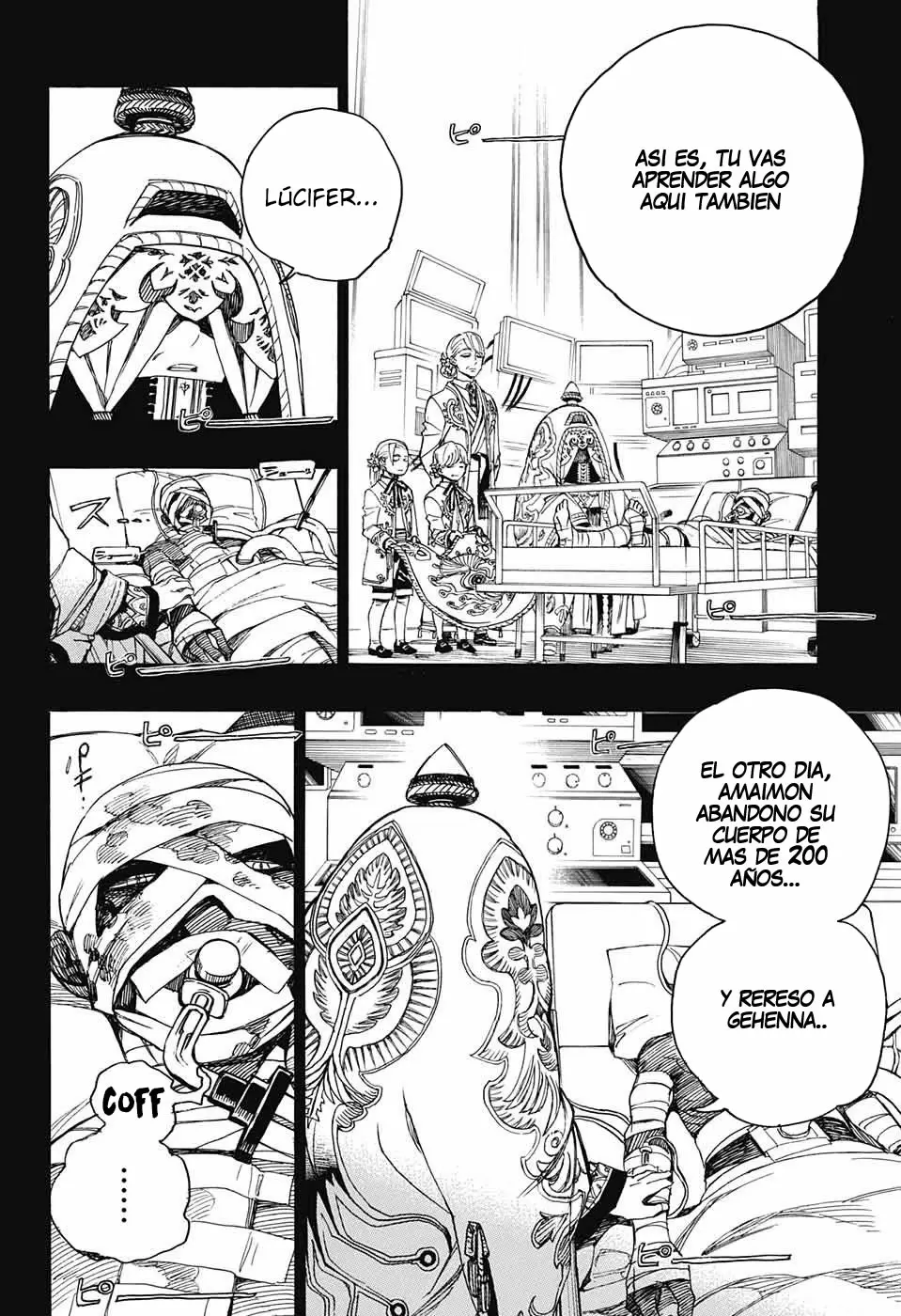 Ao no Exorcist capítulo 104, página 4