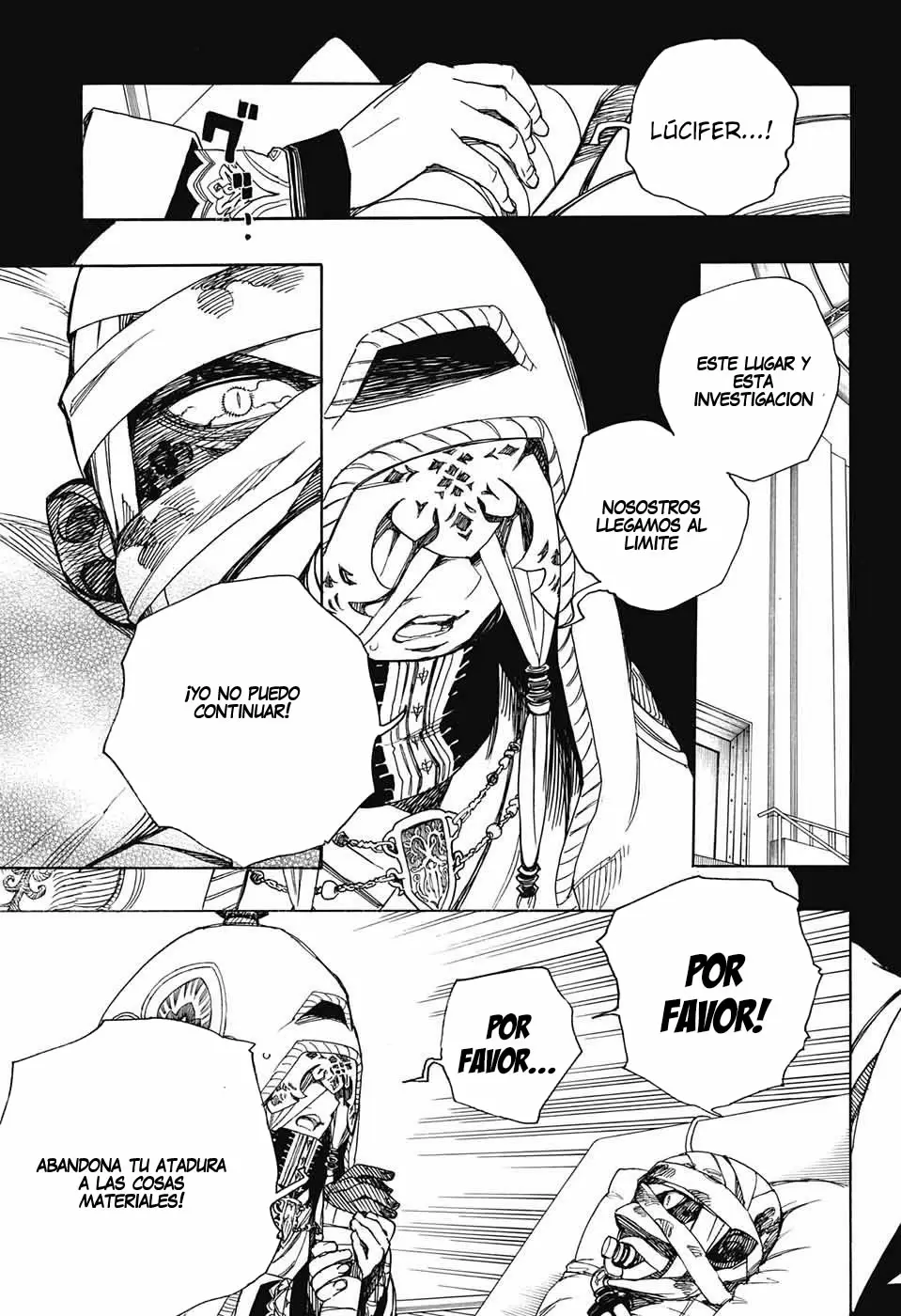 Ao no Exorcist capítulo 104, página 5