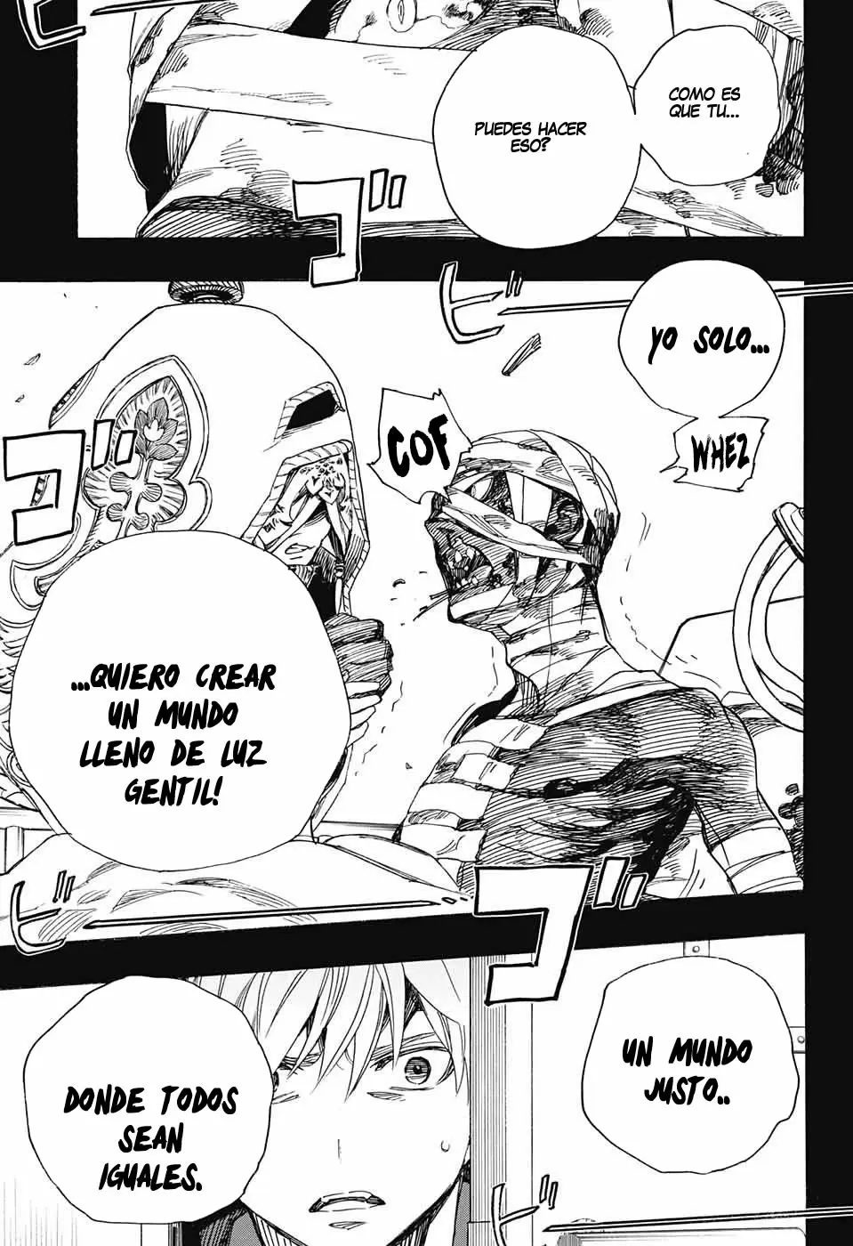 Ao no Exorcist capítulo 104, página 7