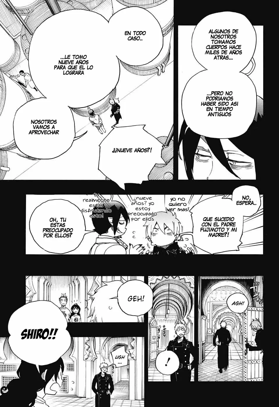 Ao no Exorcist capítulo 104, página 17