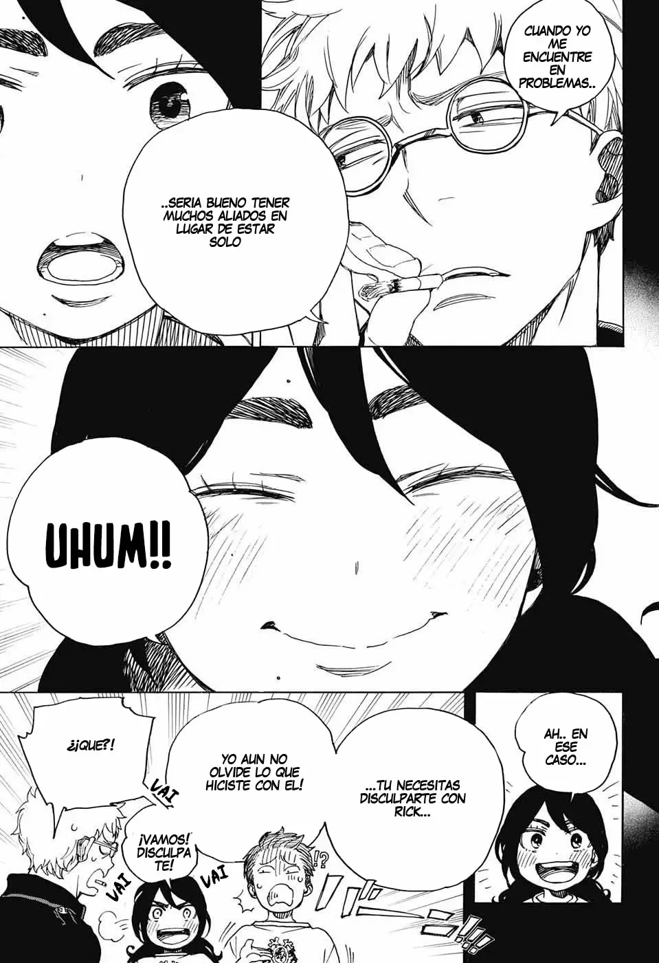 Ao no Exorcist capítulo 104, página 19