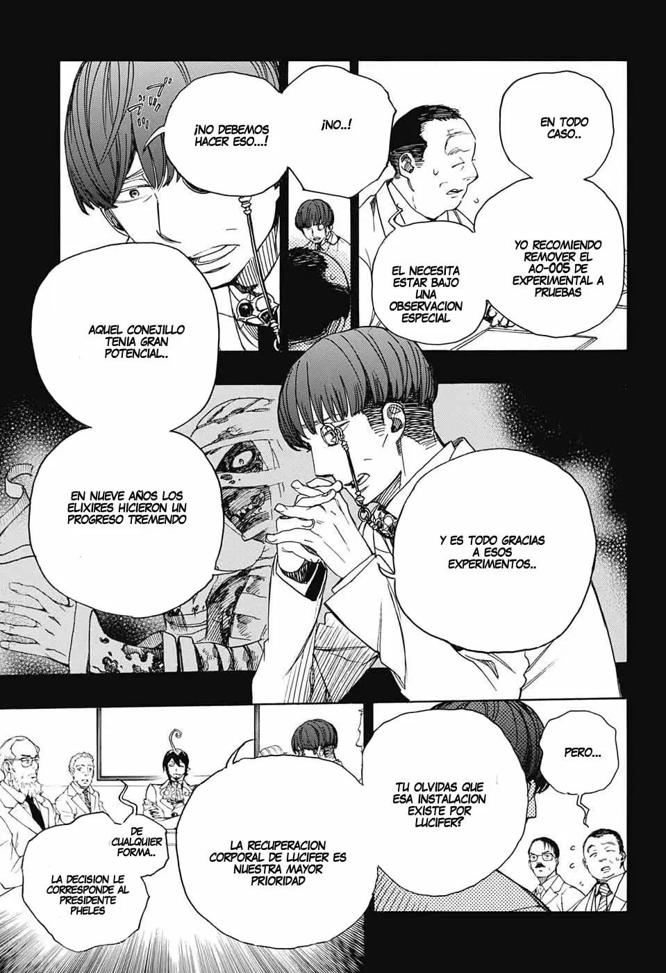Ao no Exorcist capítulo 104, página 27