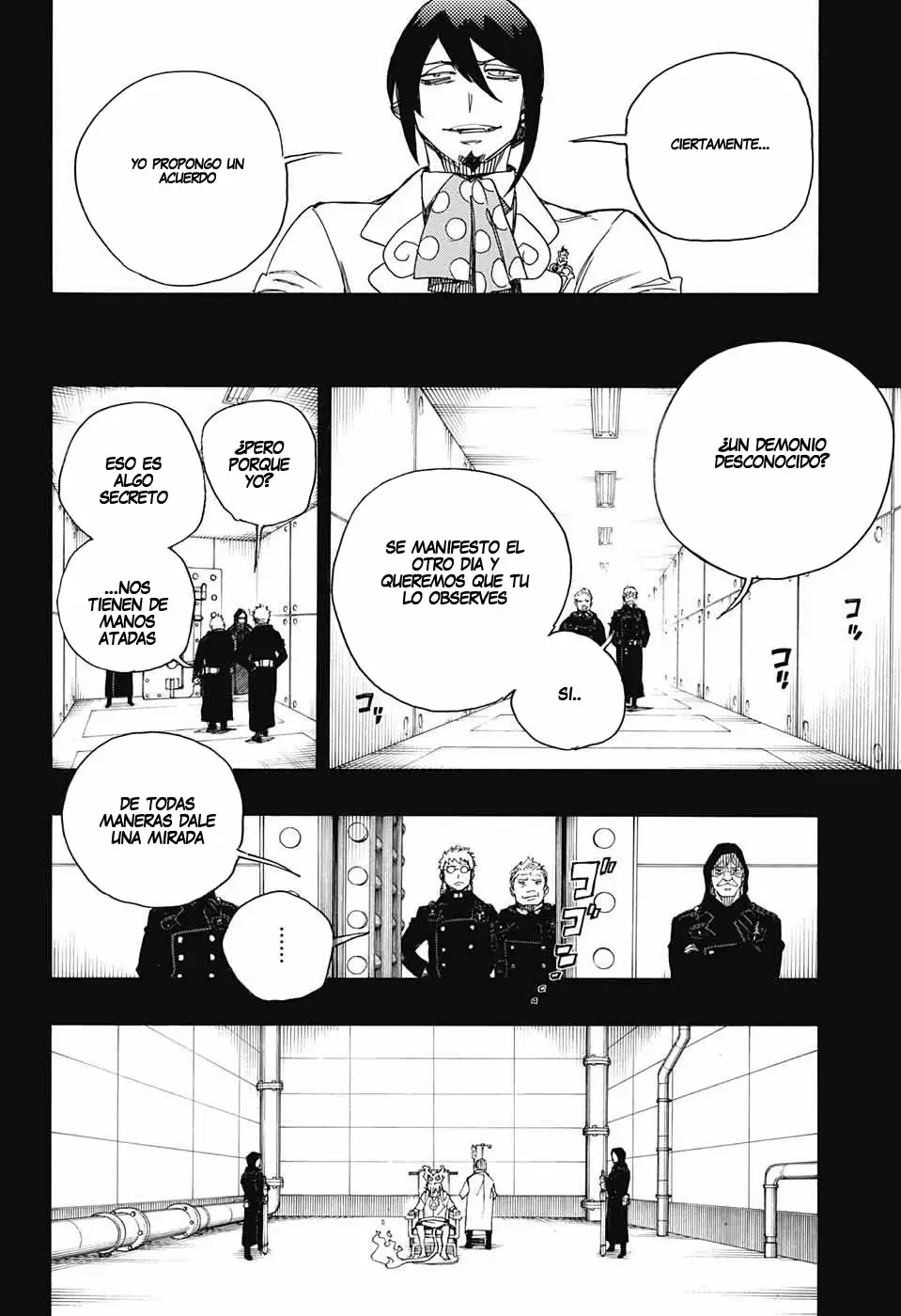 Ao no Exorcist capítulo 104, página 28