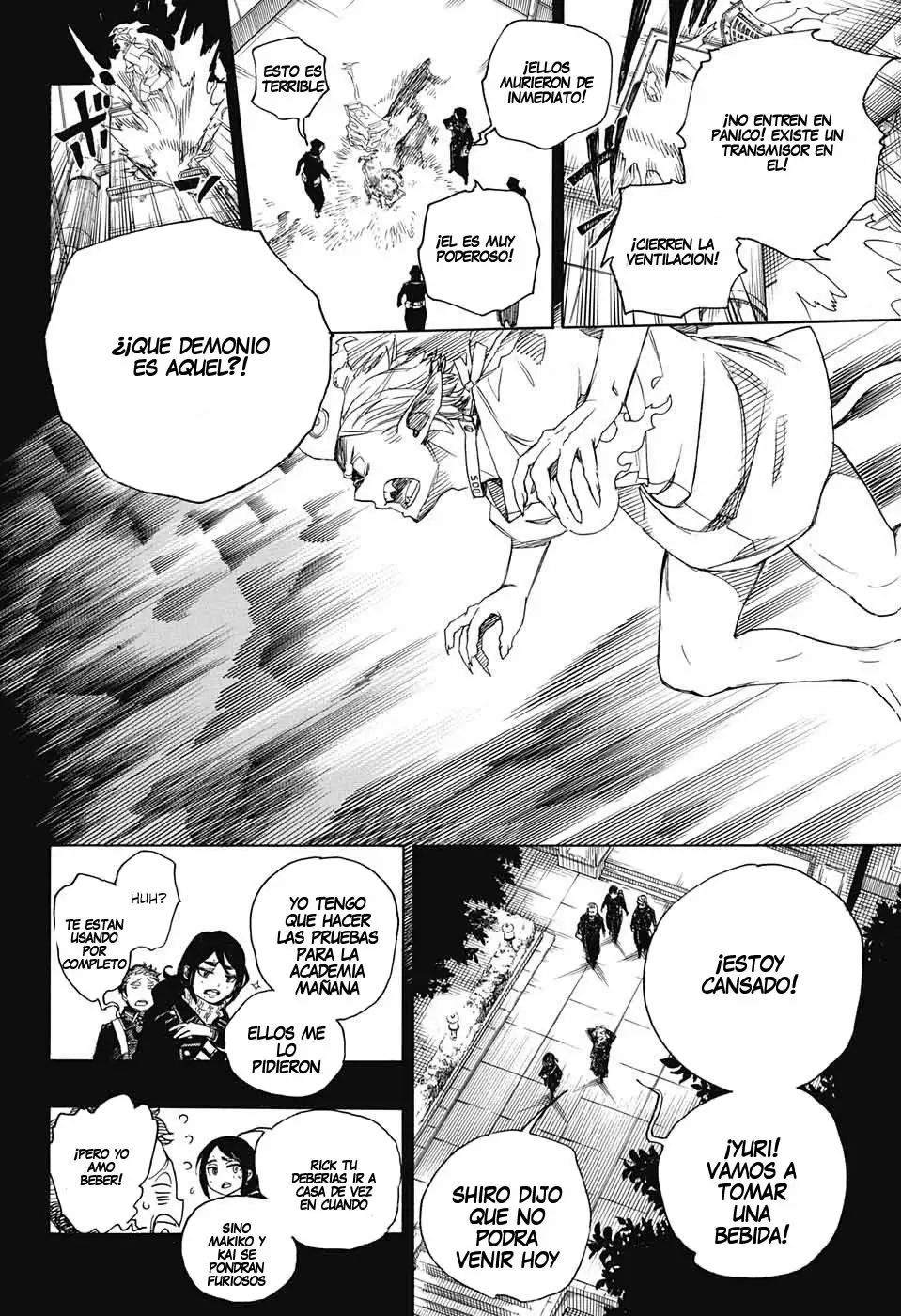 Ao no Exorcist capítulo 104, página 32