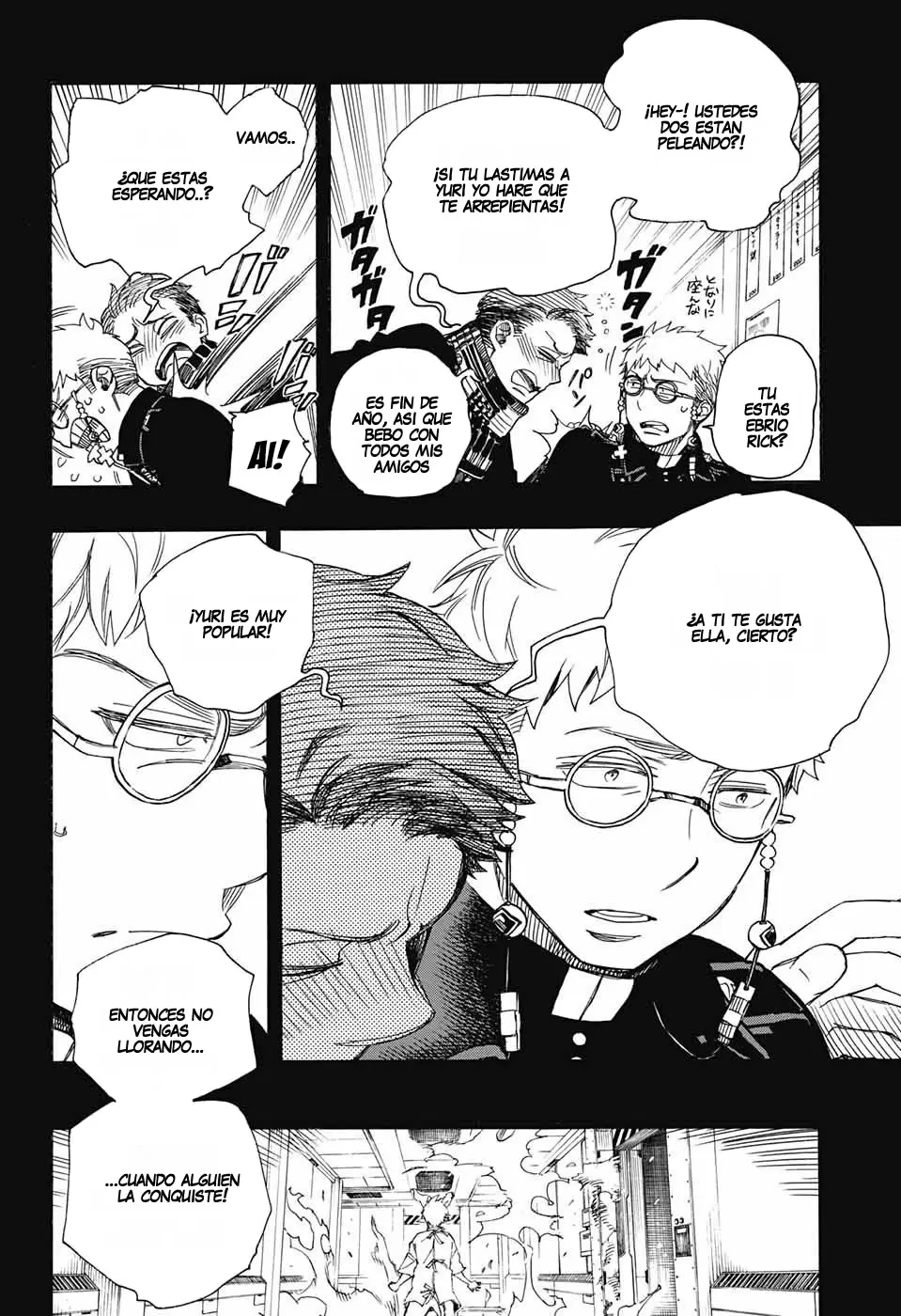 Ao no Exorcist capítulo 105, página 18