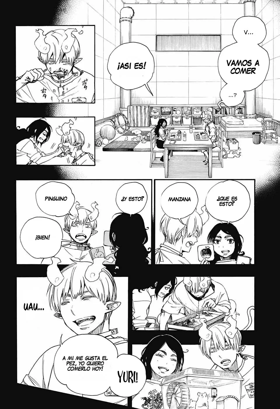 Ao no Exorcist capítulo 105, página 22