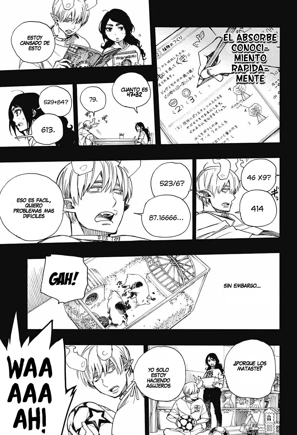 Ao no Exorcist capítulo 105, página 23