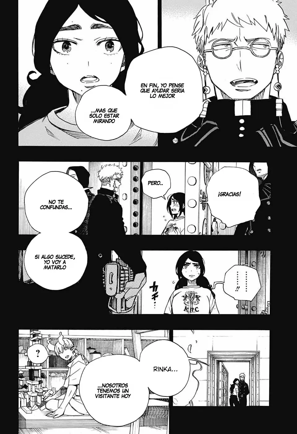 Ao no Exorcist capítulo 105, página 26