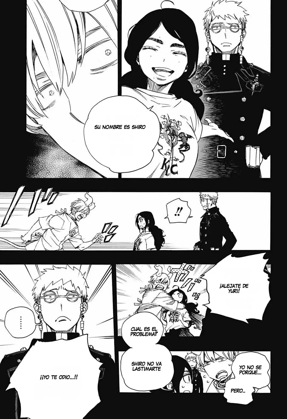 Ao no Exorcist capítulo 105, página 27