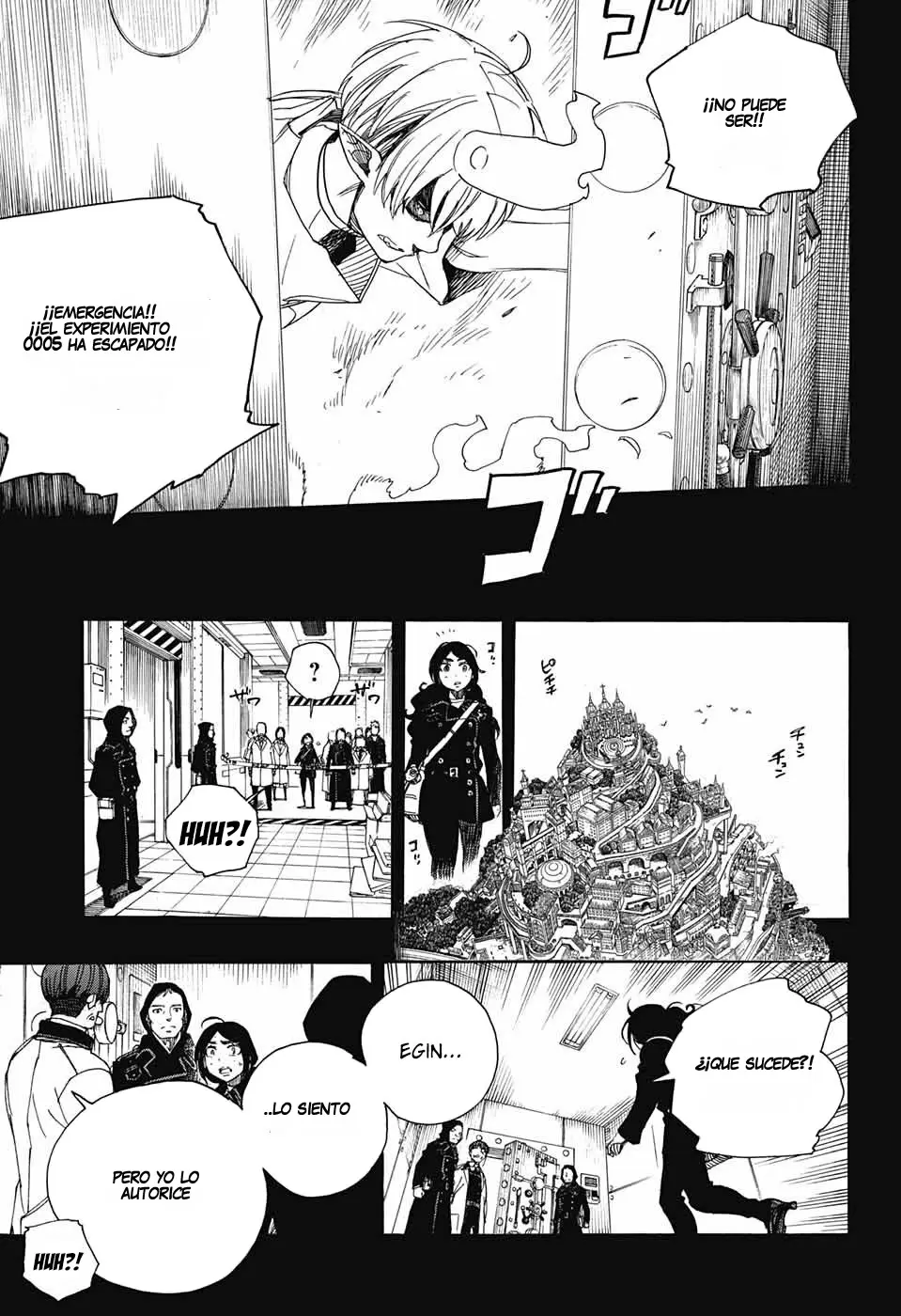 Ao no Exorcist capítulo 105, página 33