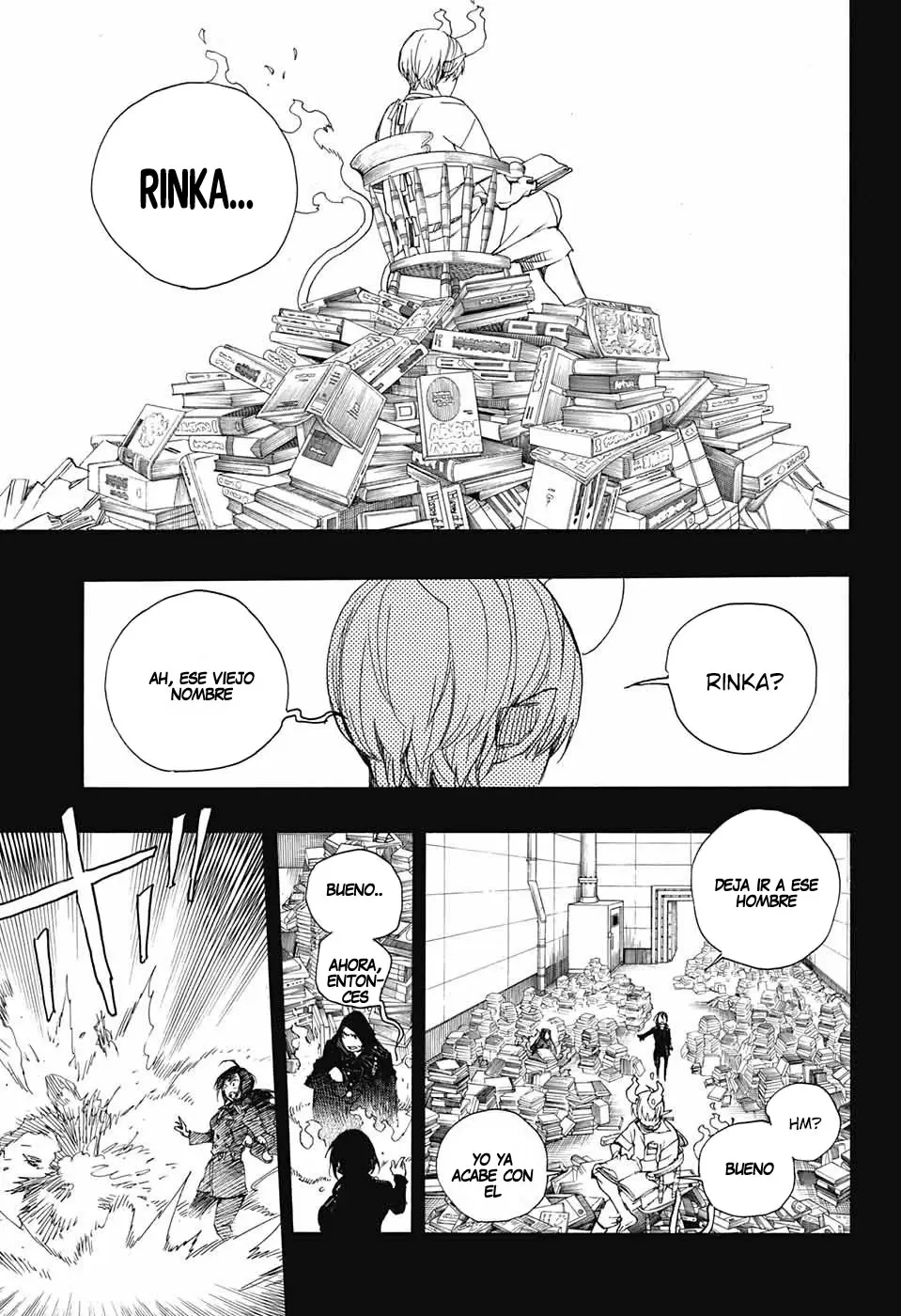Ao no Exorcist capítulo 105, página 35