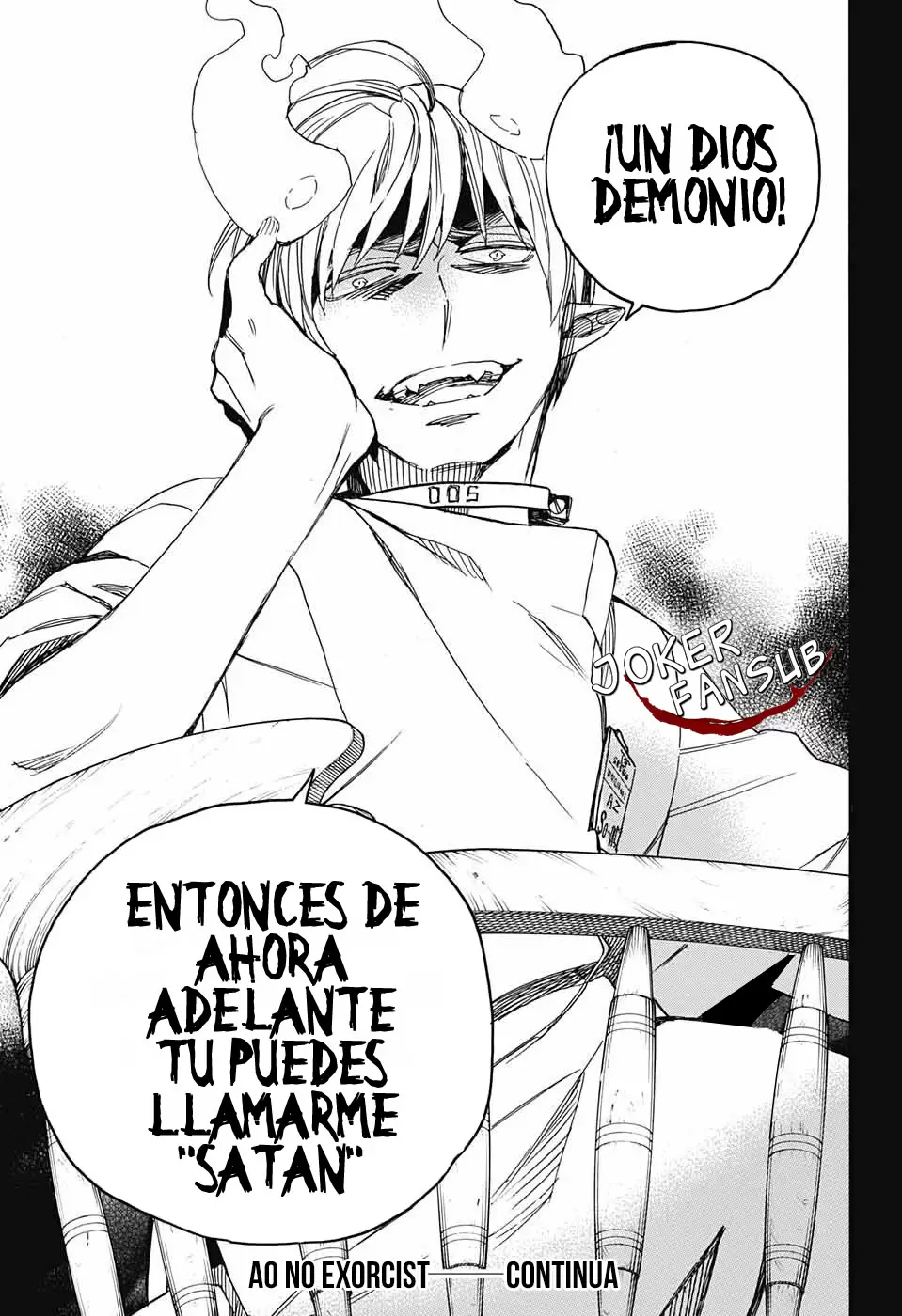 Ao no Exorcist capítulo 105, página 37
