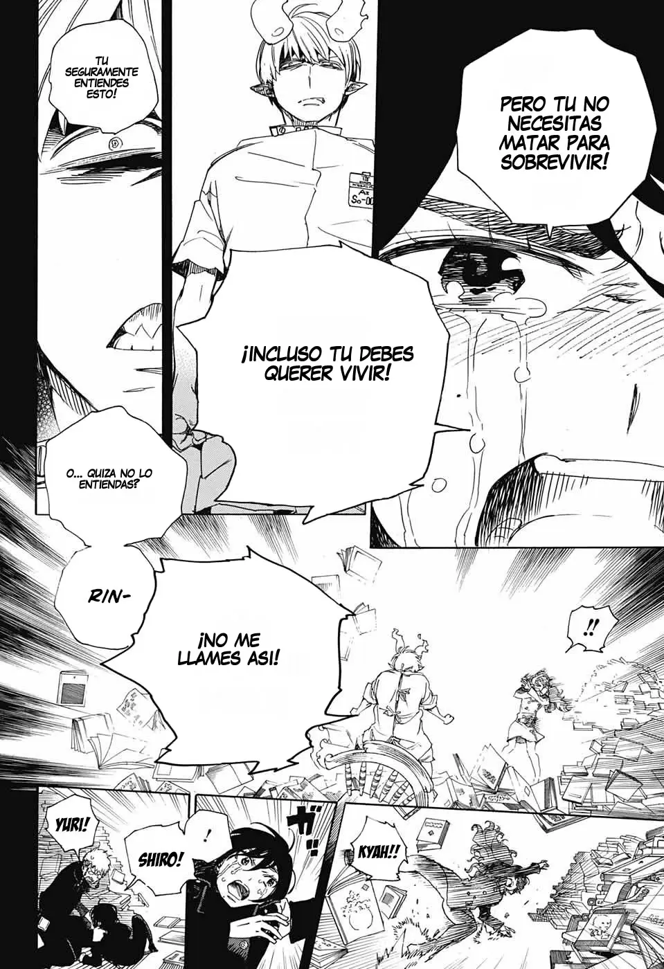 Ao no Exorcist capítulo 106, página 6