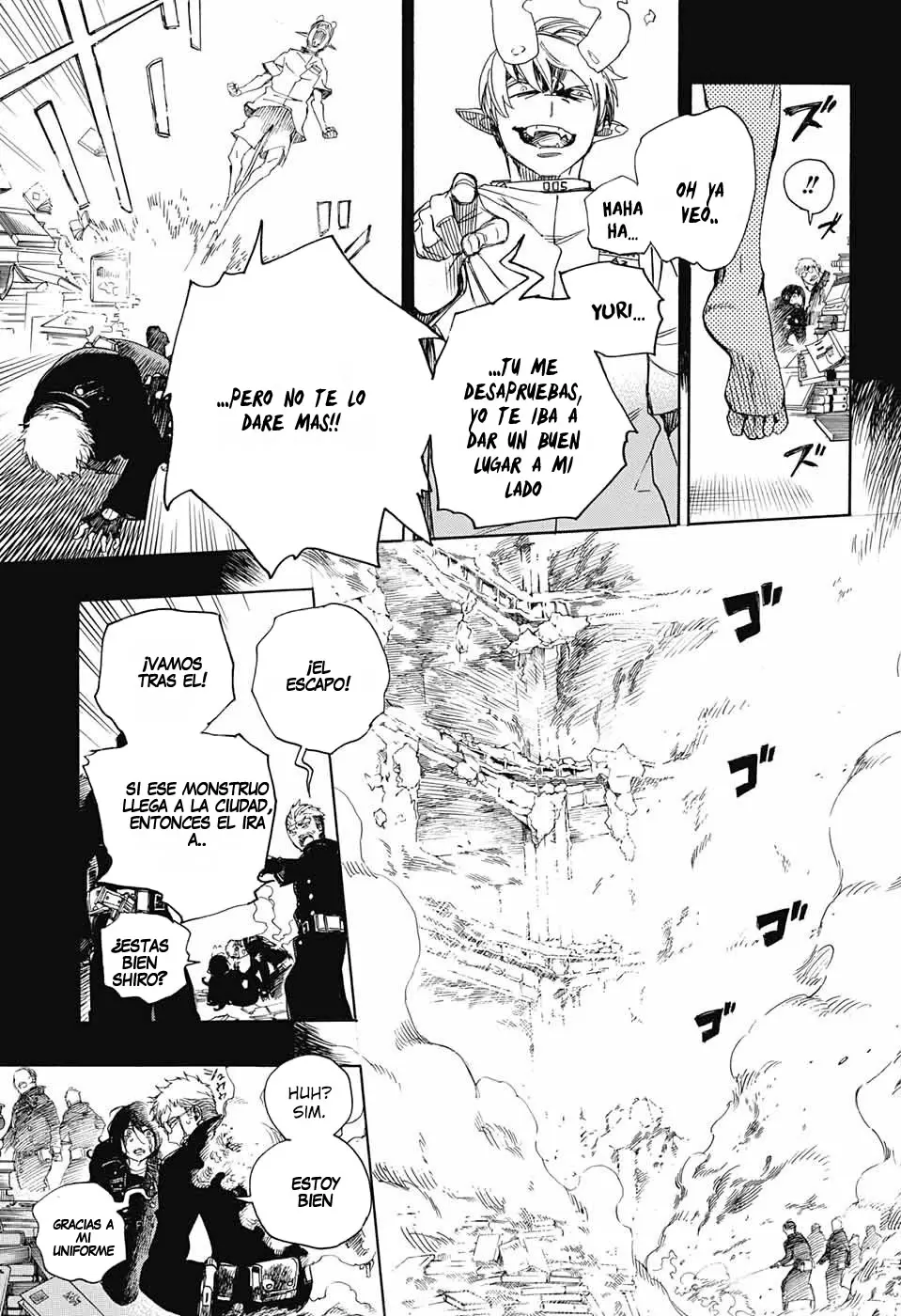 Ao no Exorcist capítulo 106, página 7