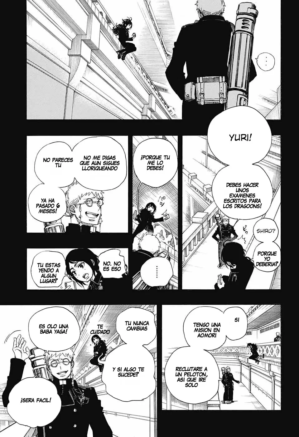 Ao no Exorcist capítulo 106, página 15