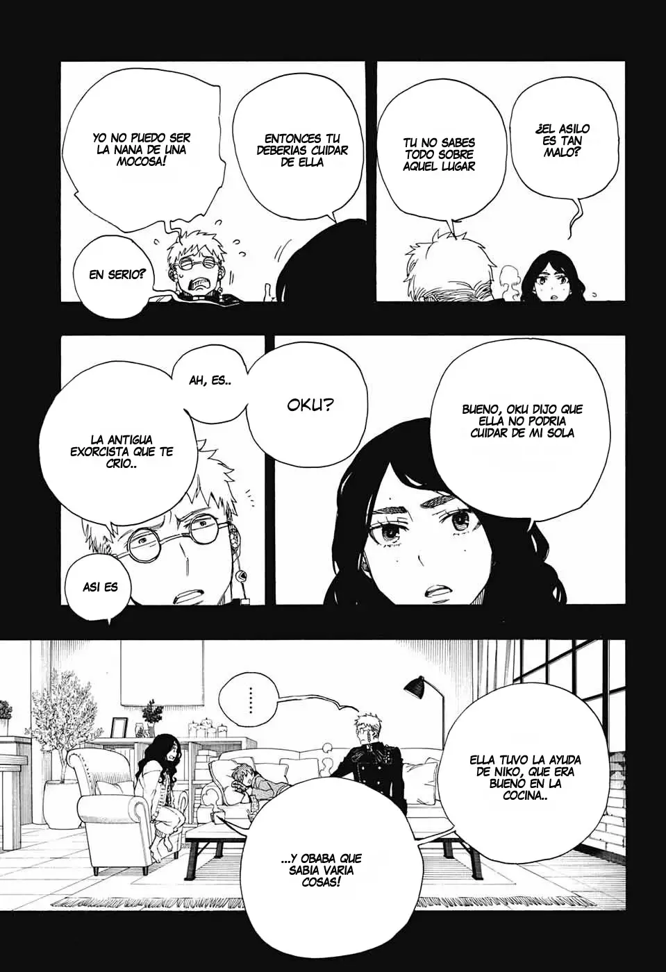 Ao no Exorcist capítulo 106, página 17