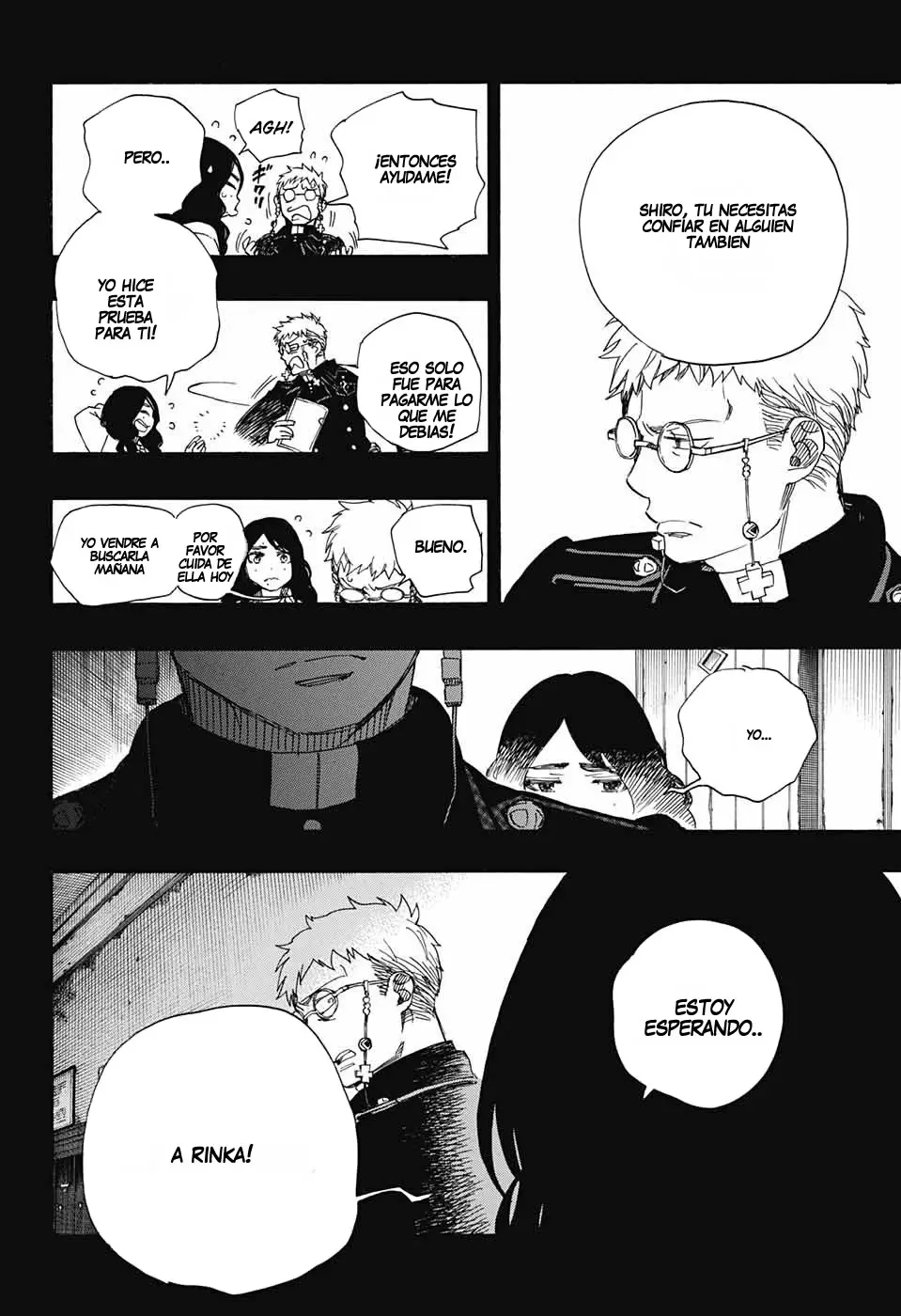 Ao no Exorcist capítulo 106, página 18