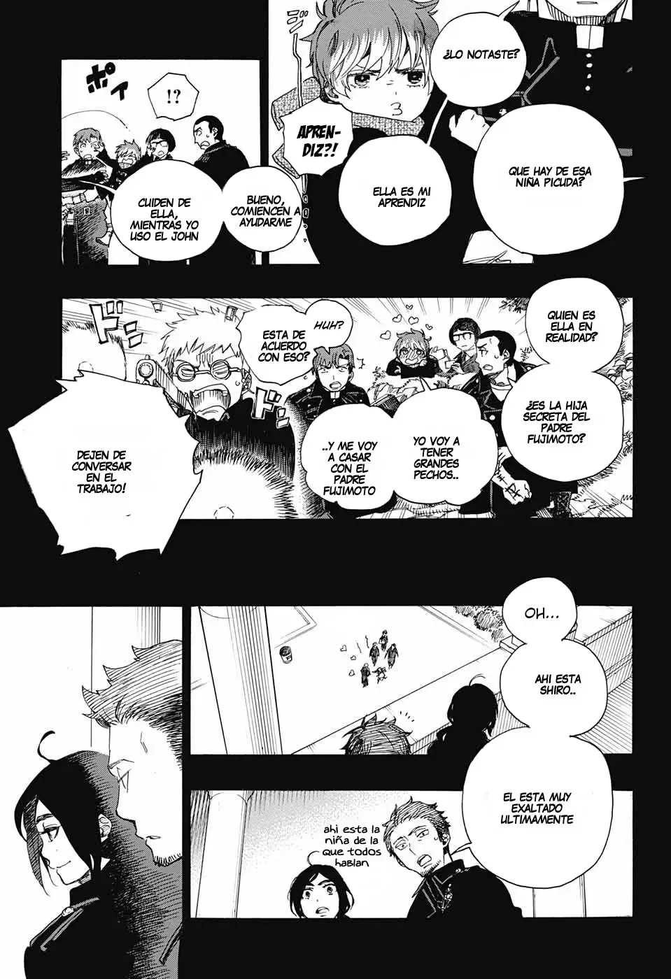 Ao no Exorcist capítulo 106, página 21