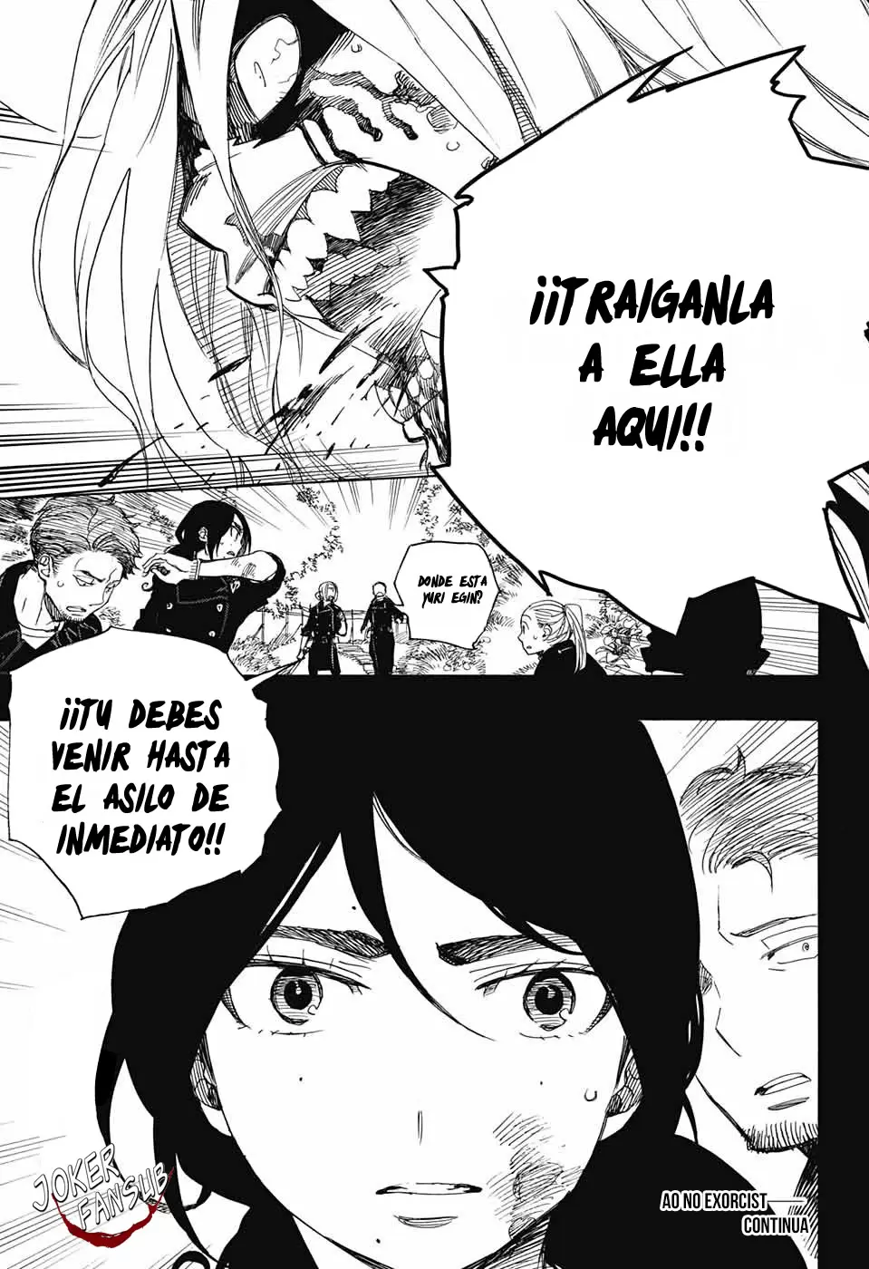 Ao no Exorcist capítulo 106, página 36