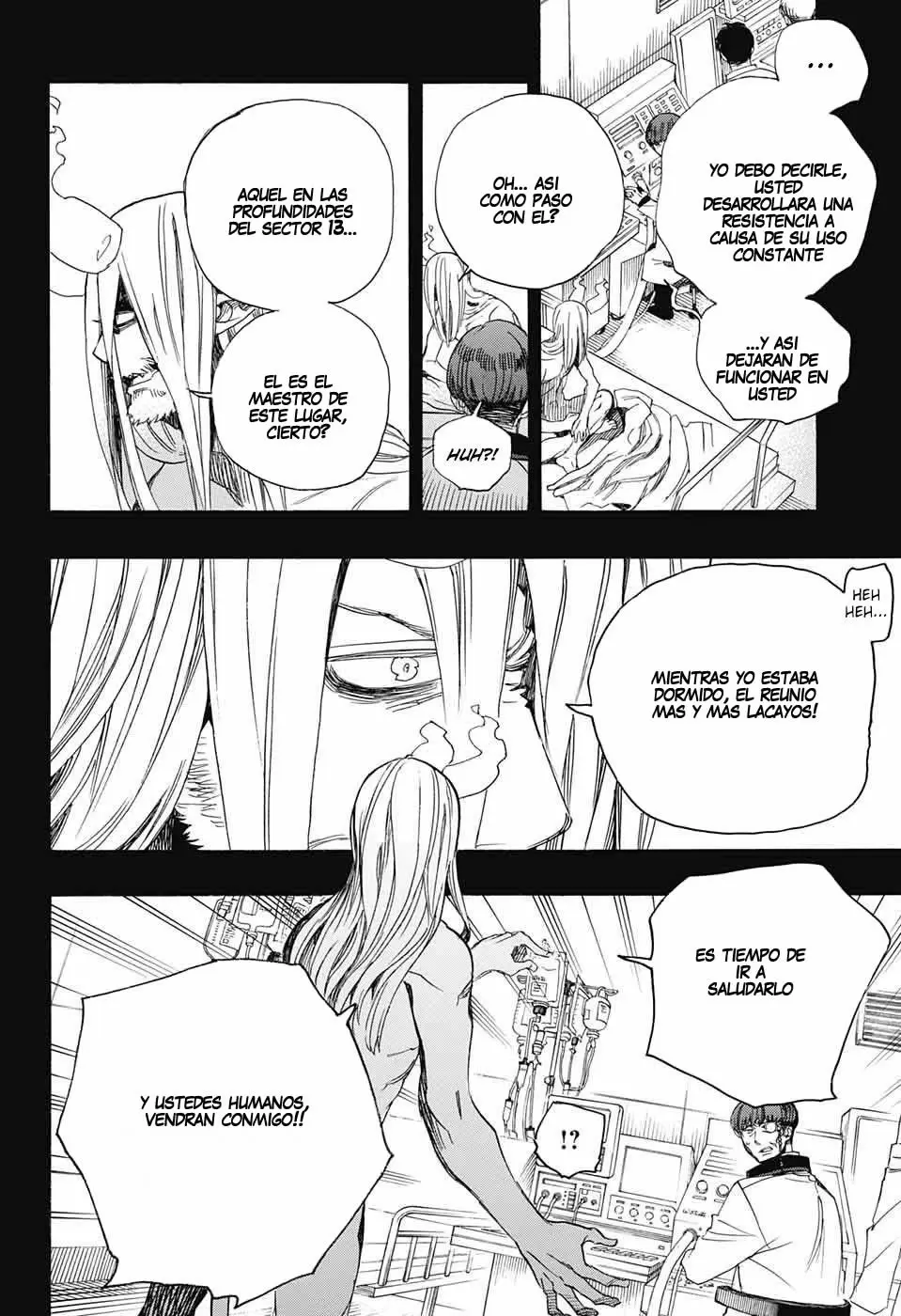 Ao no Exorcist capítulo 107, página 6